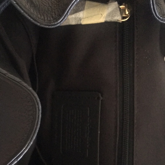 Coach backpack leather Billie in midnight Blue in Good condition - Picture 10 of 13